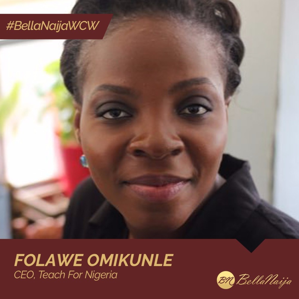 #BellaNaijaWCW Folawe Omikunle of Teach For Nigeria is Helping to Improve Quality of Education in Underserved Communities
