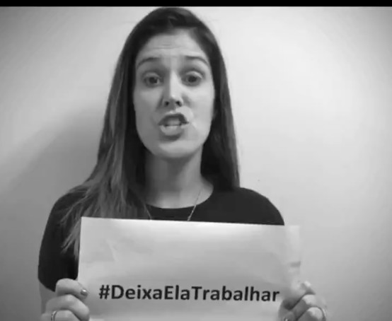 Brazil's Female Sports Journalists protest against Sexual Harassment - BellaNaija