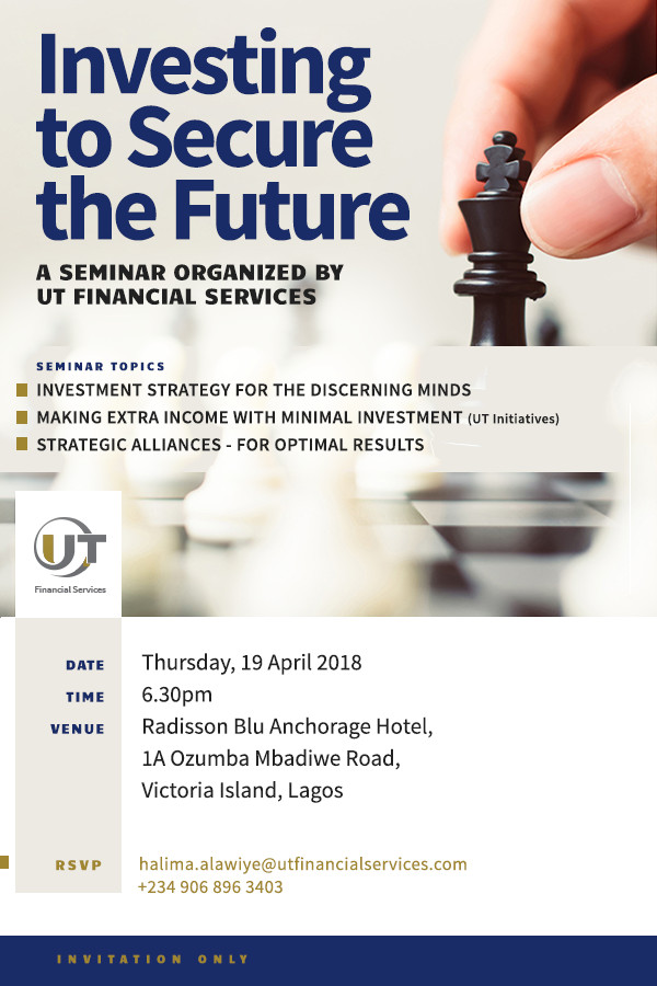 UT Financial Services investment seminar