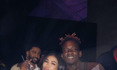 Fendi Gang! Mr Eazi parties with Big Sean, Jhene Aiko & Diplo in London