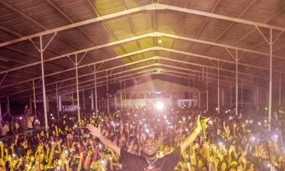 OBO Season! Davido performs to crowd of 10,000 at Suriname, South America