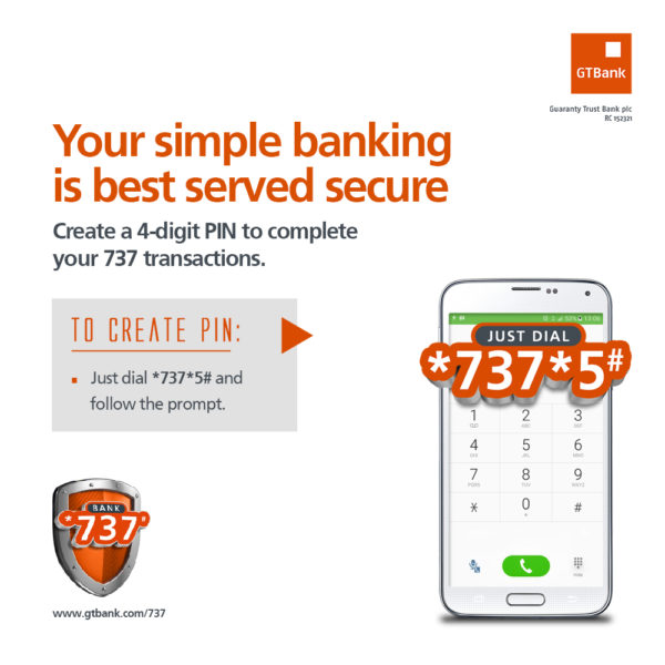 GTBank 737 PIN