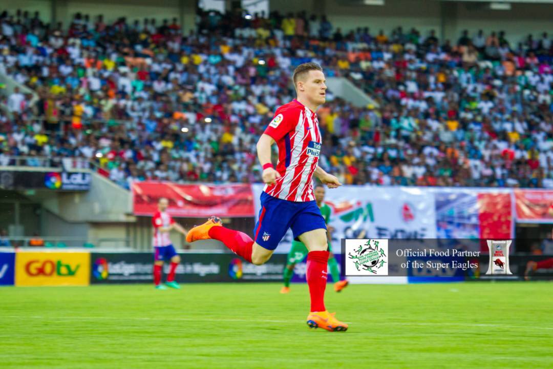 Super Eagles continue World Cup warm up with 2-3 defeat againt Spanish club Atletico Madrid