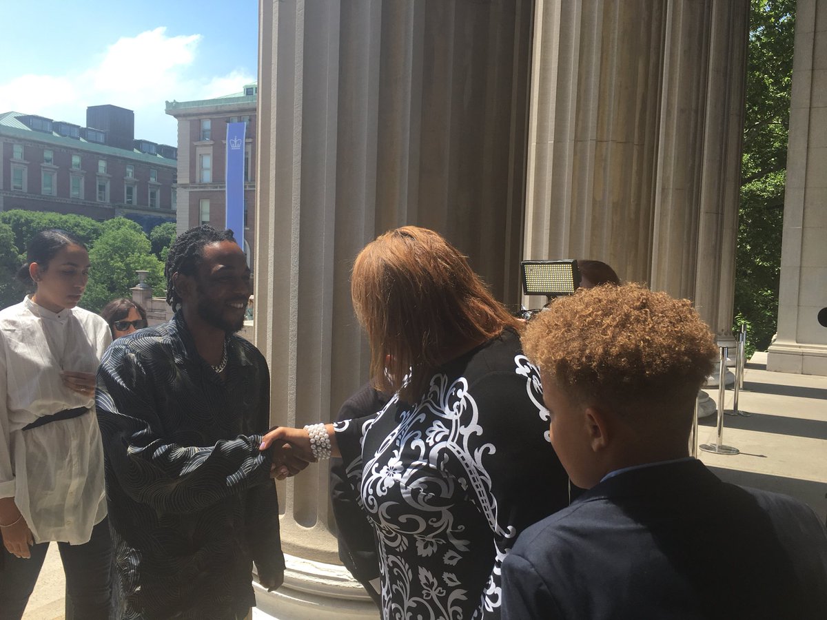 Kendrick Lamar attends the Pulitzer Prize Luncheon