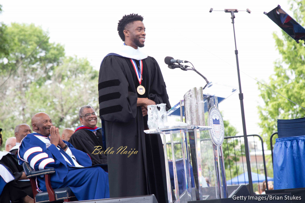 Chadwick Boseman speaks on fighting discrimination during Howard University Commencement Speech | WATCH