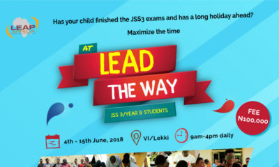 LEAP JSS3 Lead the Way Programme