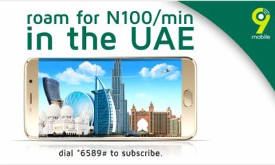 9Mobile UAE roaming