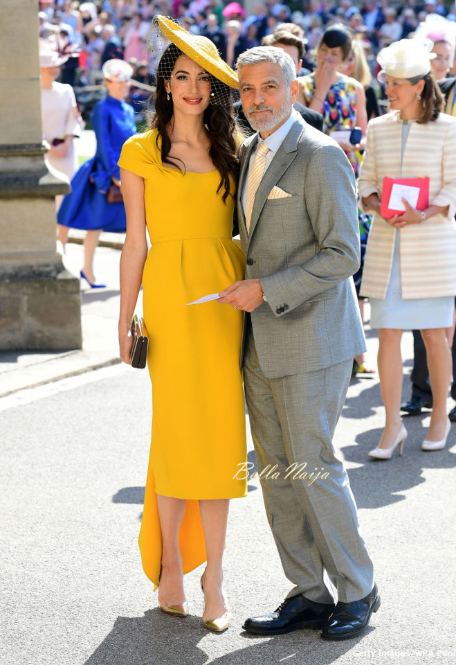 Oprah Winfrey, Idris Elba, David Beckham and the top dignitaries at the #RoyalWedding