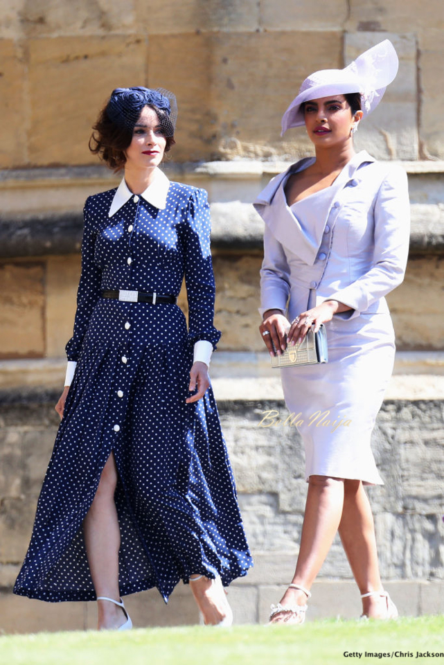 Oprah Winfrey, Idris Elba, David Beckham and the top dignitaries at the #RoyalWedding