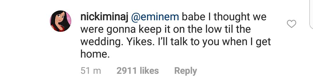 Did Nicki Minaj & Eminem just reveal they are dating?