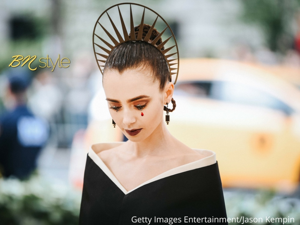 Lily Collins Promotes Mank' in Chanel and Emporio Armani - Tom + Lorenzo