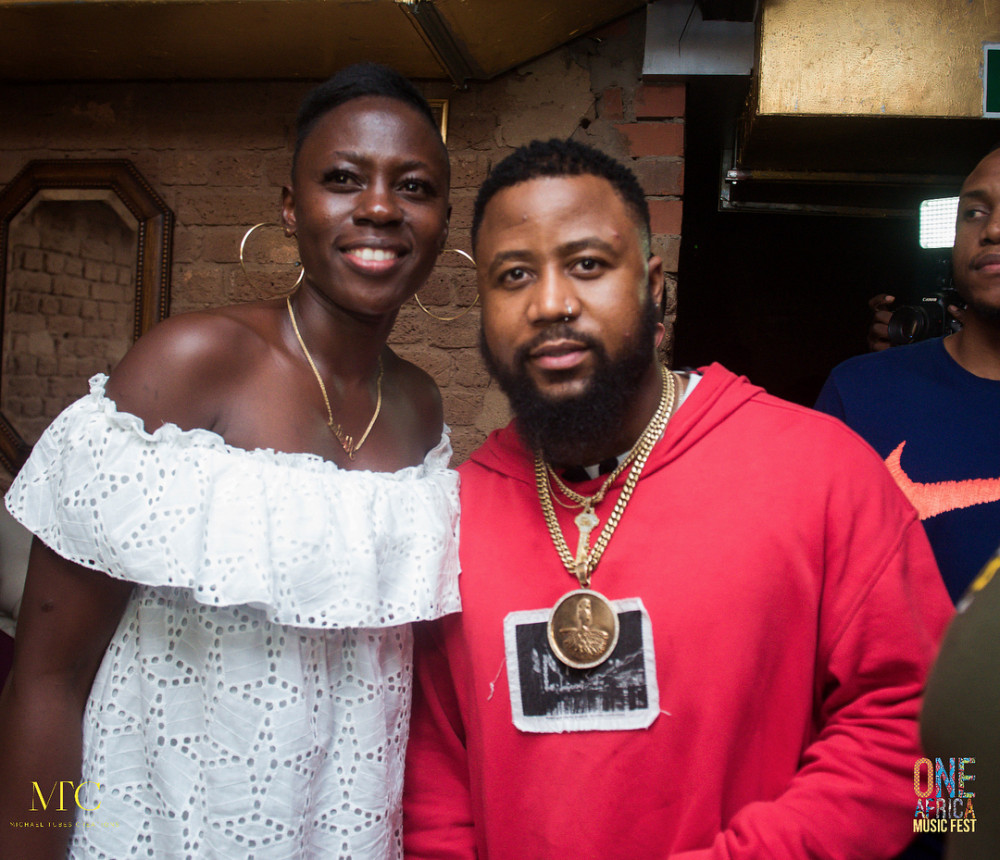 #BBNaija's Leo & Ifu Ennada join other stars for One Africa Music Fest Welcome Party in London