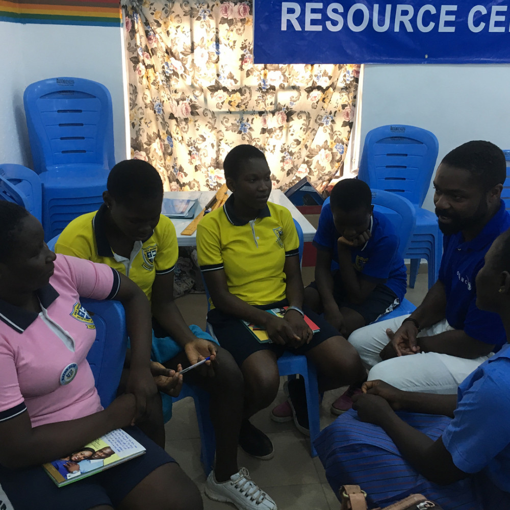 Davido Oyelowo visits "Scholarship Girls" in Nigeria