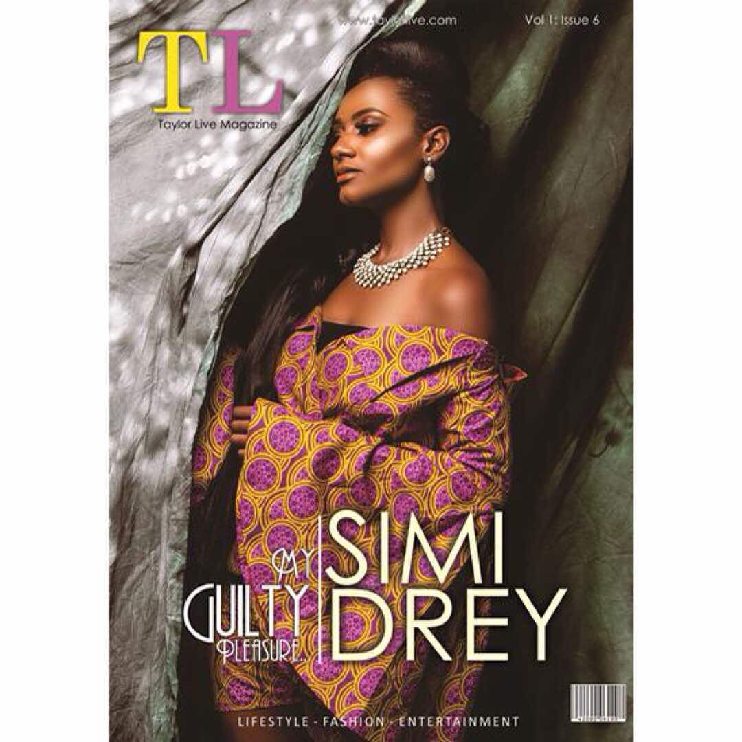 Simi Drey OAP Simi Drey covers Taylor Live Magazine’s Latest Issue jaiyeorie