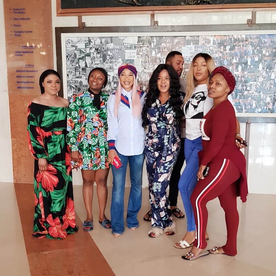 Bobrisky, Toyin Aimakhu Others Storm Hilton Hotel, Abuja For Tonto Dikeh’s 33rd Birthday (Photos) %Post Title