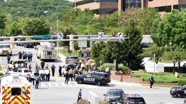 Multiple Casualties reported after Shooter opens fire in Newspaper Building in Annapolis | BellaNaija