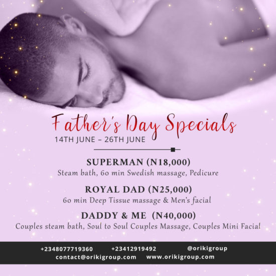 Its Time To Give Daddy A Treat With These OrÍkÌ Spa Fathers Day