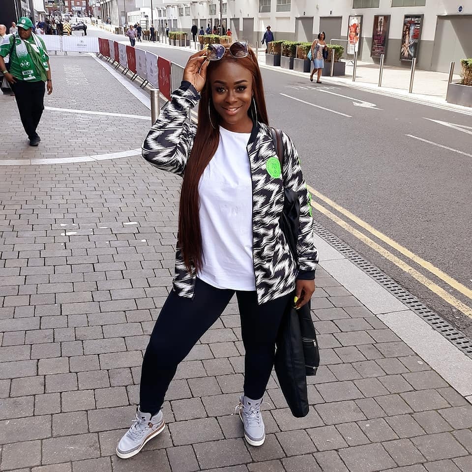 Anthony Joshua Mix With Local Nigerian Celebrities To Support Super Eagles In London (Photos)  %Post Title