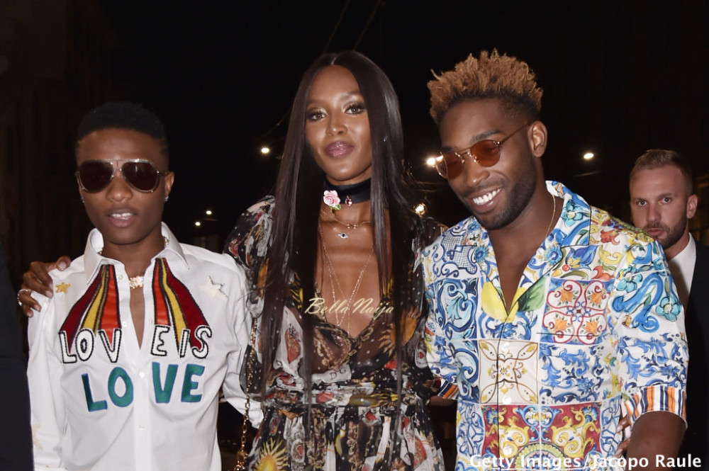 Naomi Campbell Parties With Wizkid After Dolce and Gabbana Fashion Show (Photos) %Post Title