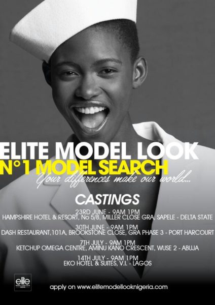 Elite Model Look Nigeria Casting