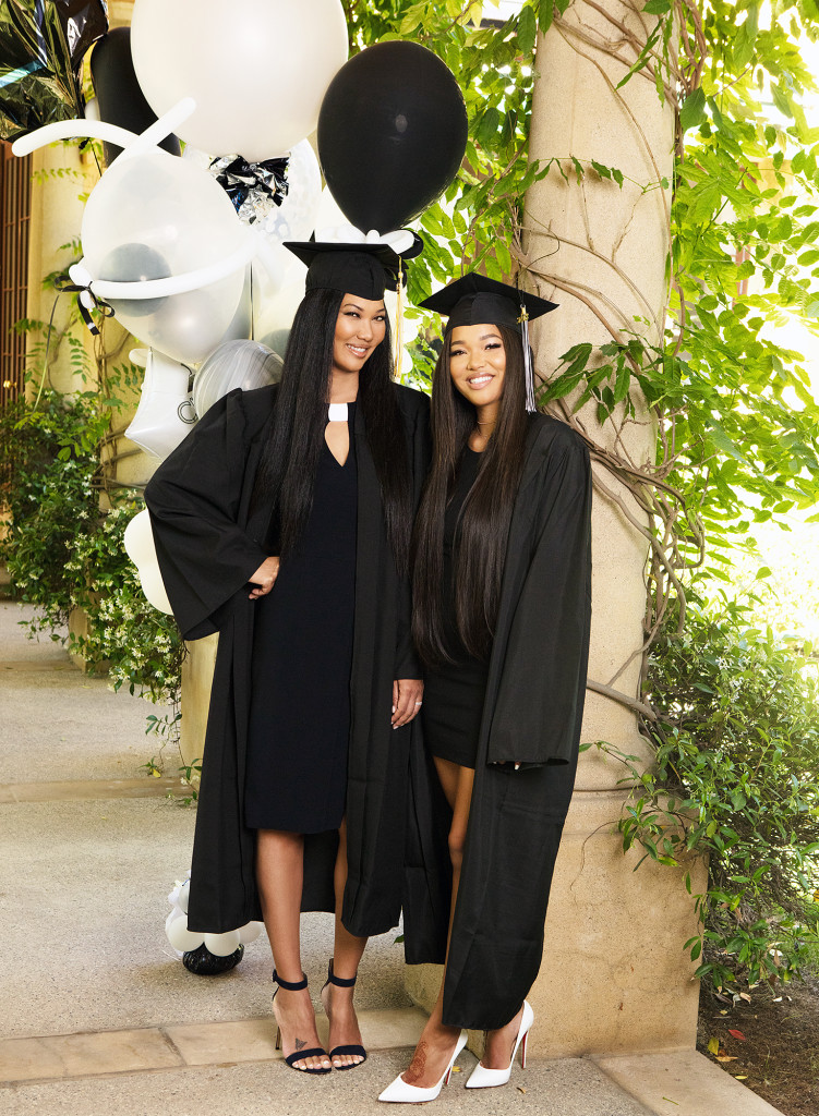 BN Sweet Spot: Kimora Lee & Daughter Twinning at Graduation