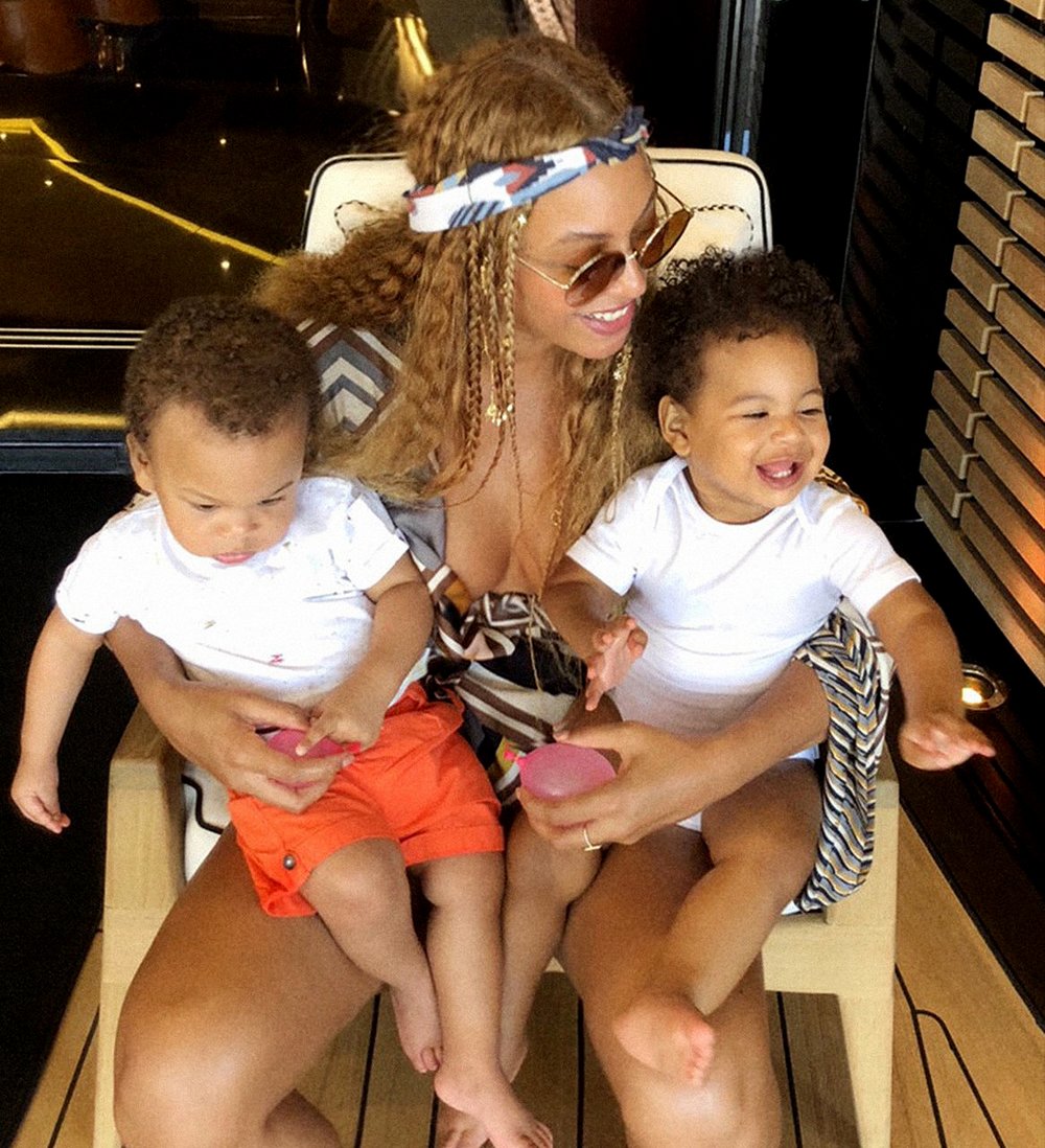 Beyoncé Shares Photos Of Sir & Rumi Carter From Family Vacation