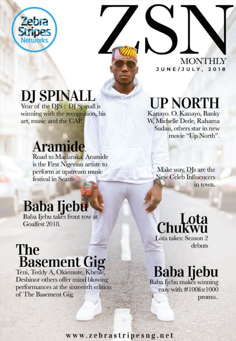 "The Year of the DJs"! DJ Spinall covers ZSN Monthly's Latest Edition