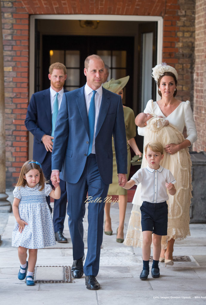 Prince Kate Middleton hold Ceremony for Son Prince Louis of Cambridge | BellaNaija
