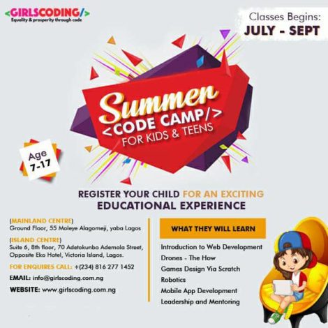 Register for this Girls Coding Summer Code Camp for Kids & Teens | July ...