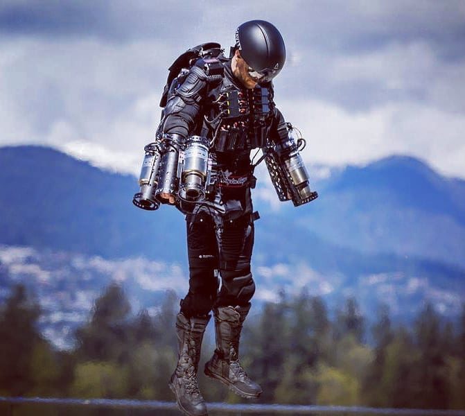 This Inventor's Iron ManStyle Jet Suit Goes on Sale for £340,000