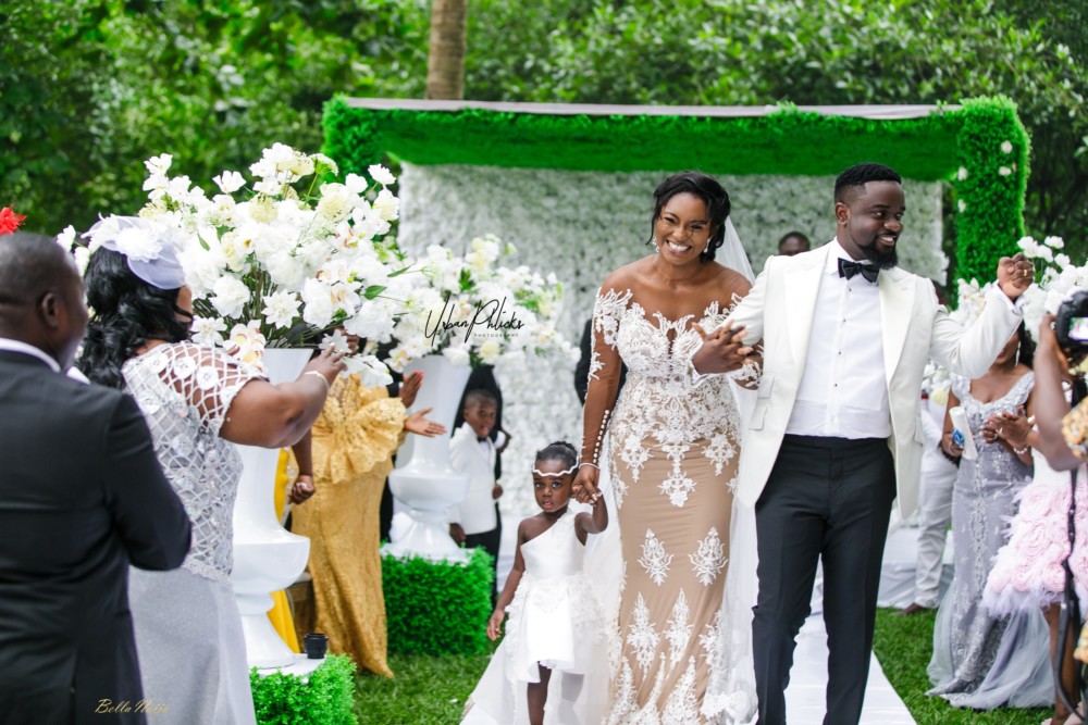 Official Photos of Ghanaian Rapper Sakordie & Tracy's Wedding