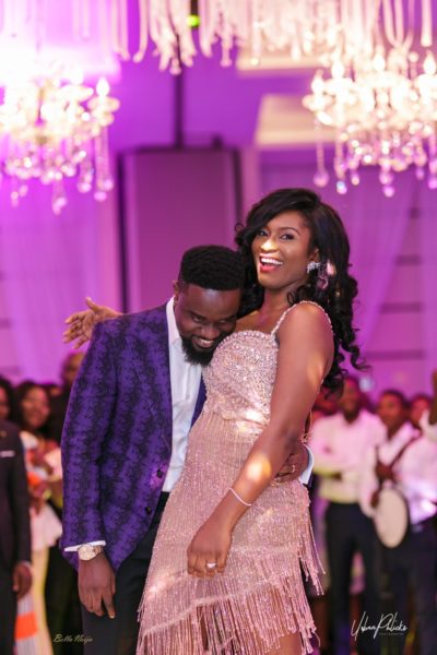 Official Photos of Ghanaian Rapper Sakordie & Tracy's Wedding