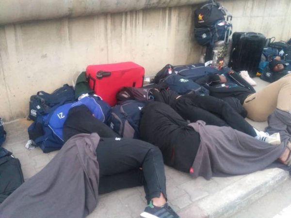 Zimbabwe's National Rugby Team sleep on the Street in Tunisia | BellaNaija