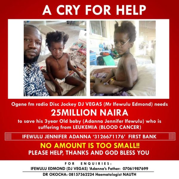 BN Community Centre: Little Adanna Needs Your Help | BellaNaija