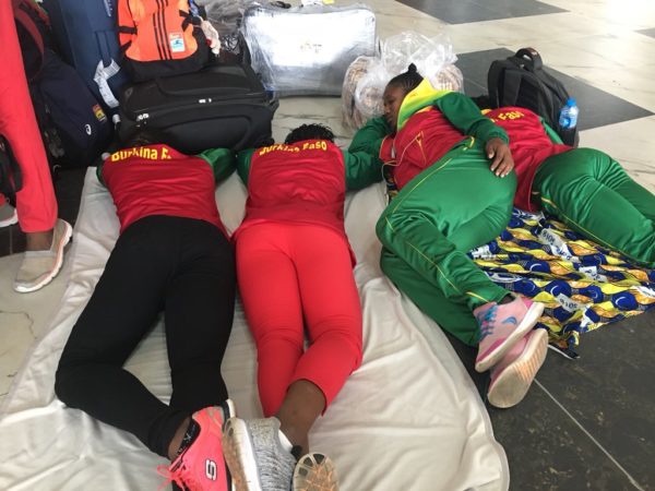 #Asaba 2018: African Athletes stuck at Lagos Airport since Monday Afternoon