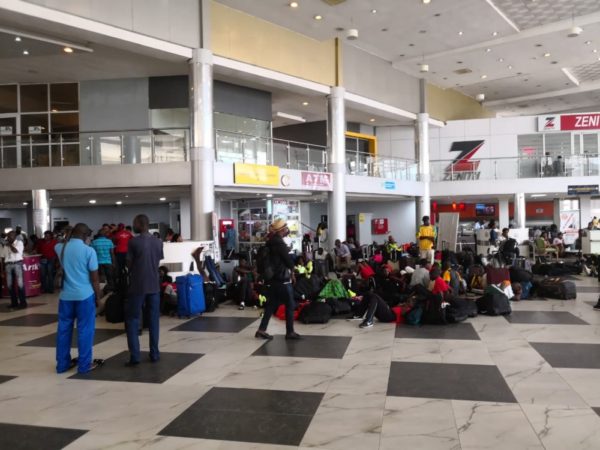 #Asaba 2018: African Athletes stuck at Lagos Airport since Monday Afternoon