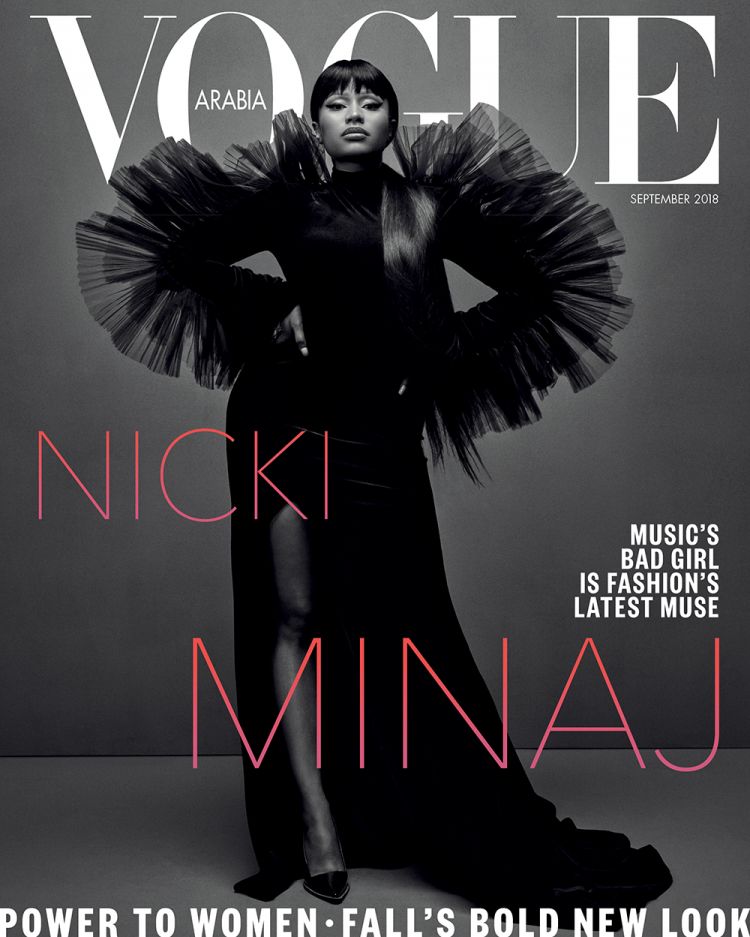 Nicki Minaj Lands Her Vogue Cover Debut in Vogue Arabia