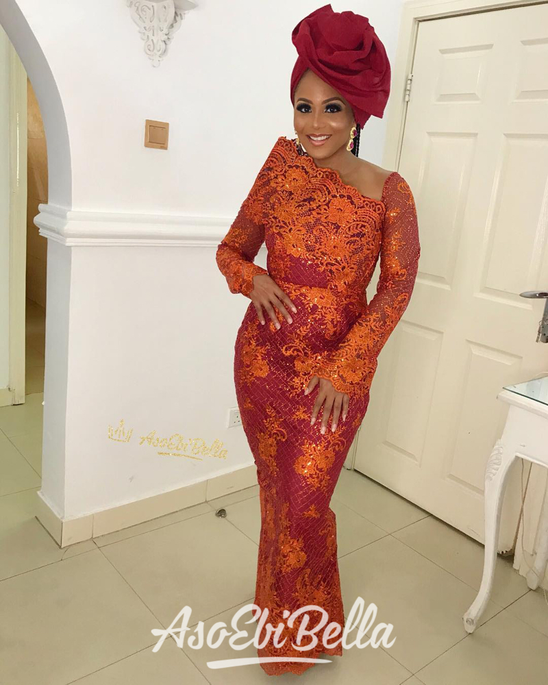 asoebi bella lace styles 2018