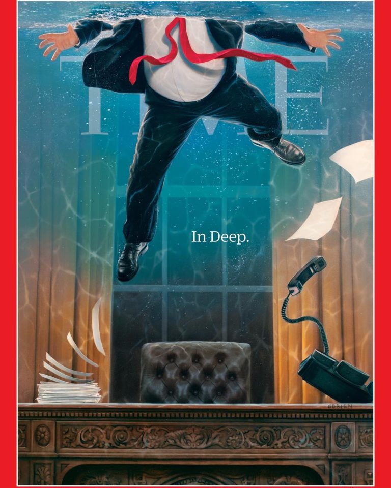 TIME Magazine's Latest Cover Shows Why "Trump is in Trouble"