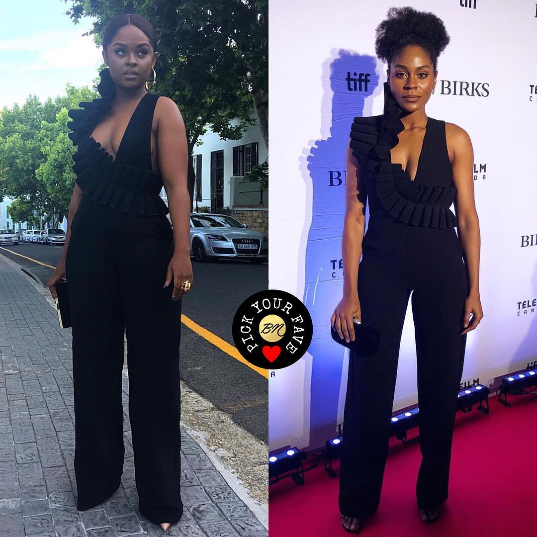 BN Pick Your Fave | Andrea and Somkele Iyama In Andrea Iyama