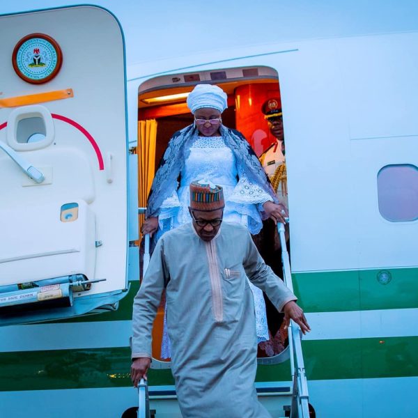 President Buhari arrives New York for the 73rd Session of United Nations General Assembly | BellaNaija