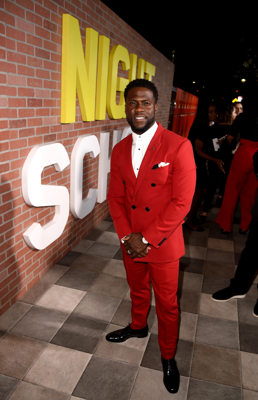 Tiffany Haddish & Kevin Hart Step Out To Premiere New Film Night