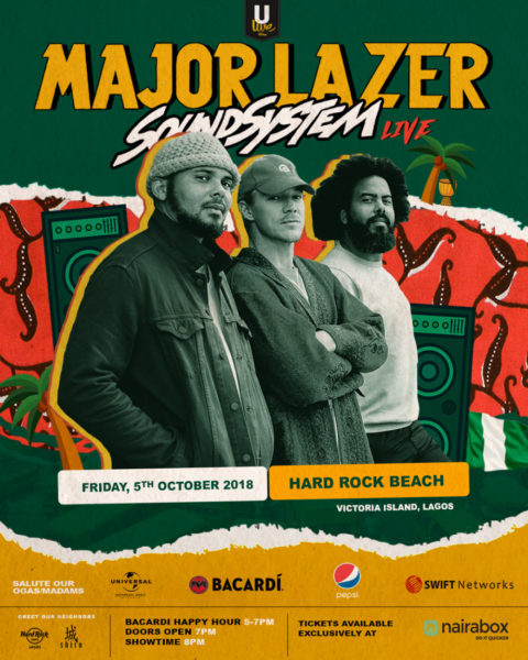 Major Lazer Tour Concert, Nigeria