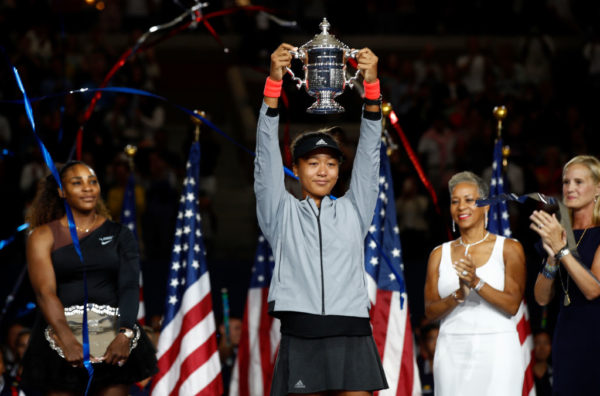 Naomi Osaka becomes First Japanese Woman to win US Open after beating idol Serena | BellaNaija