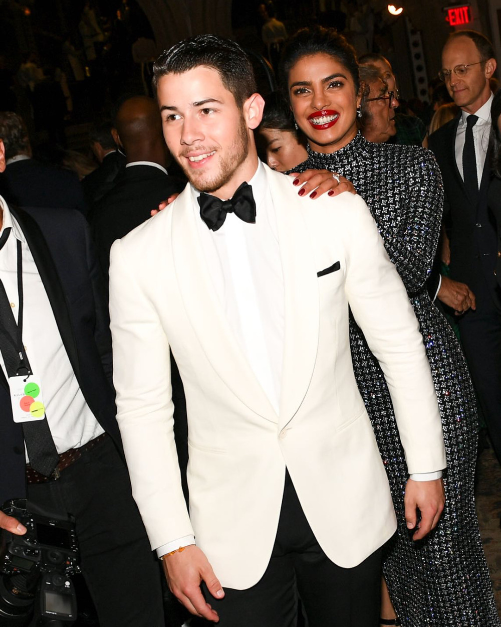 Priyanka Chopra shares a kiss with Fiancé Nick Jonas as he turns 26 | BellaNaija