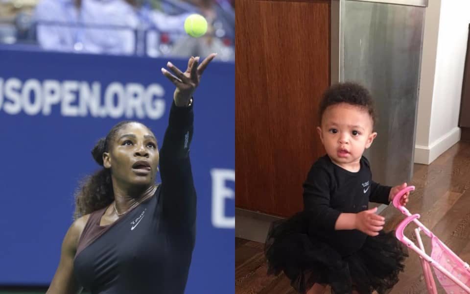 BN Sweet Spot: Serena Williams & daughter Alexis in Matching Outfits ...