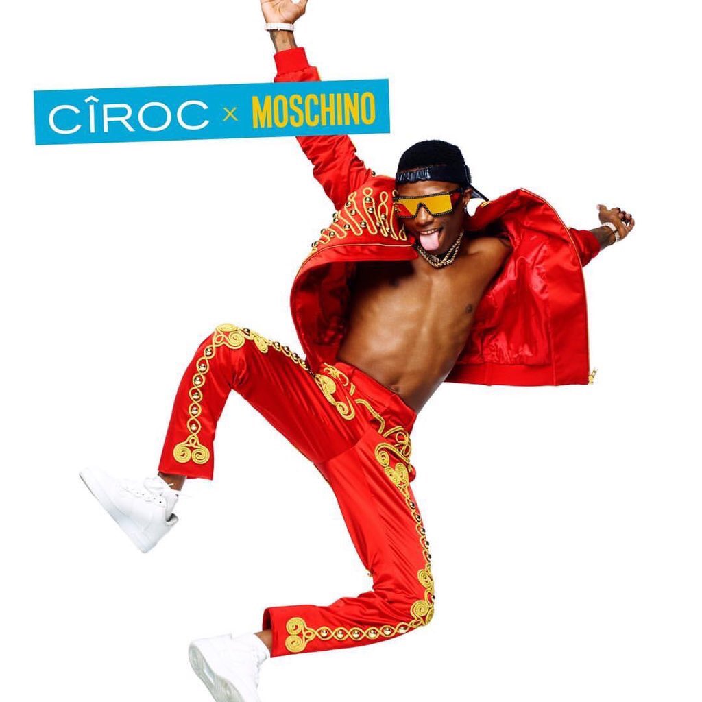 Moschino collaborates with Wizkid for partnership with Ciroc | BellaNaija