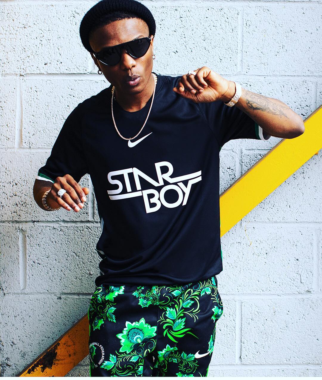 Image result for wIZKID AND NIKE