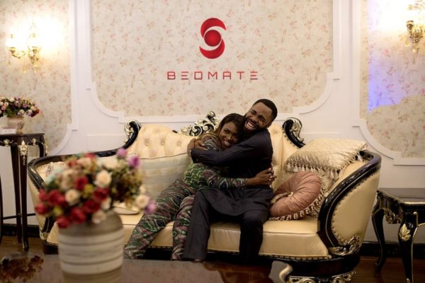 Waje and Woli Aroli at Bedmate Furnitures 'STIL 2018' Event