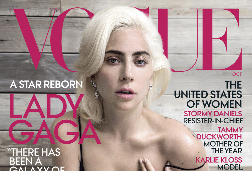 Lady Gaga is on the Cover of Vogue Magazine’s October 2018 Issue BellaNaija
